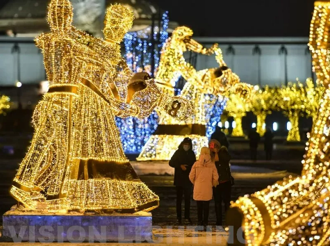  Version Lumi&egrave;res LED &agrave; motif d'arbre