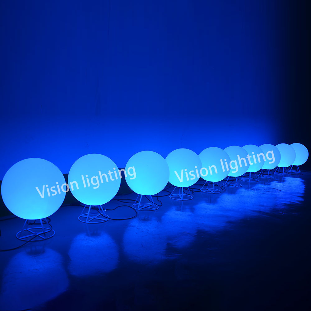 Guirlande lumineuse LED 3D IP65, décoration de noël, usage extérieur, paysage, haute qualité, programmable, TTL RGB, boule