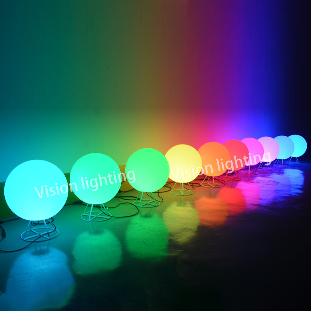 Guirlande lumineuse LED 3D IP65, décoration de noël, usage extérieur, paysage, haute qualité, programmable, TTL RGB, boule