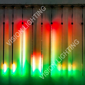 Lumière de chute de neige adressable de météore de décoration de LED de paysage extérieur de Noël DMX RVB