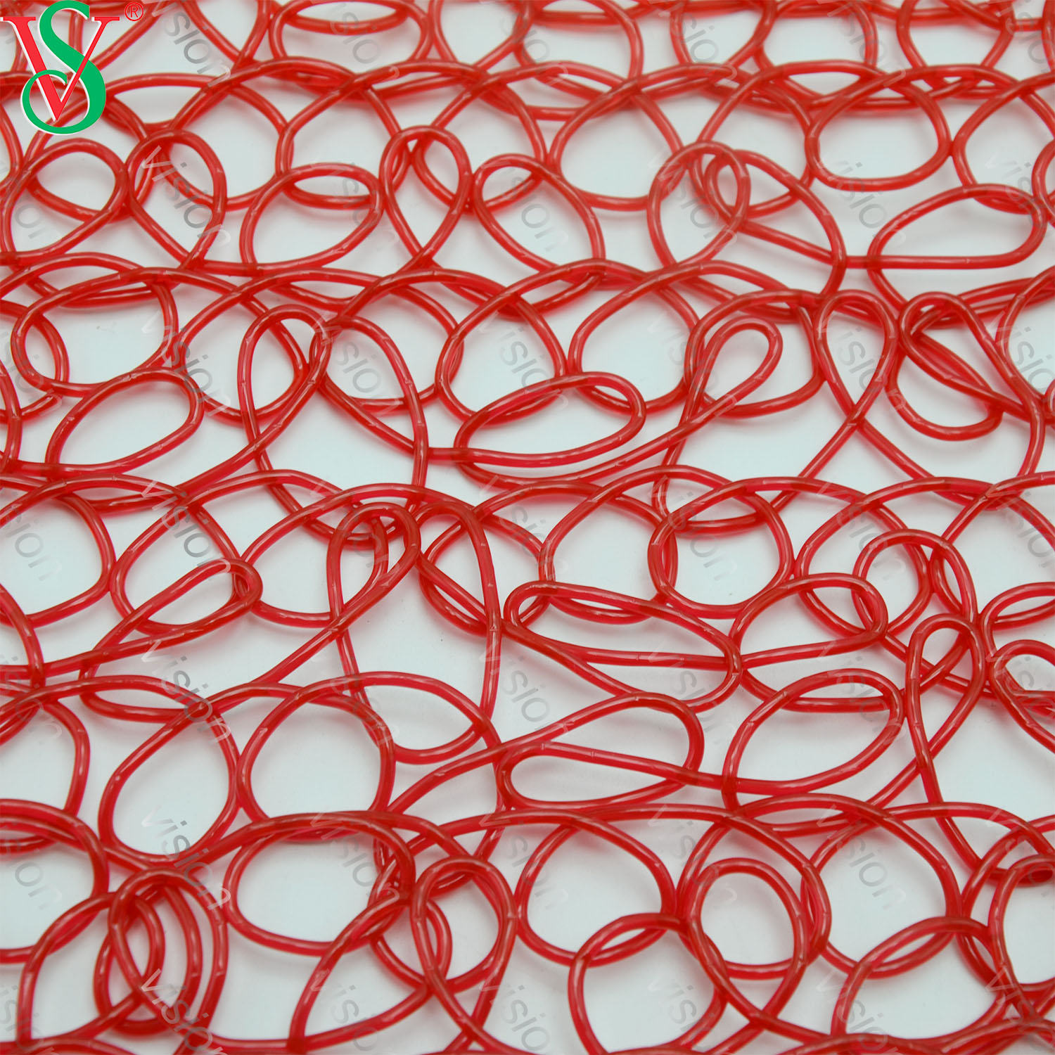 Utilisation en extérieur Résistance aux UV de haute qualité Ventes chaudes Matériel de décoration Filet en maille PVC pour la lumière de Noël