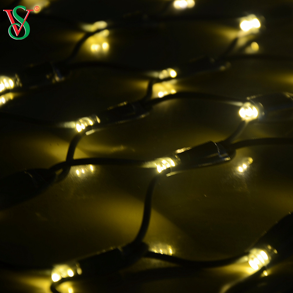 Lumière de filet de filet à LED connectable pour la décoration de vacances 