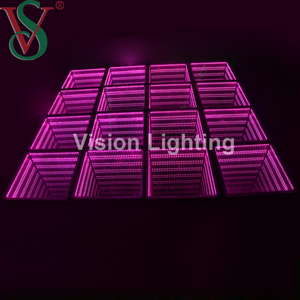 Disco Bar DJ 50cm RVB Tile Light Light Interactive LED Smart Dancing Floor pour l'éclairage de la scène