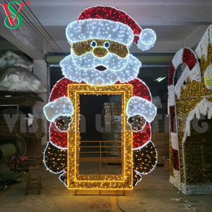 LUCES DE NAVIDADAD Decoration de Noël en plein air LED LED 2D et 3D MOTIF FRAMPS PHOTO MOTIF