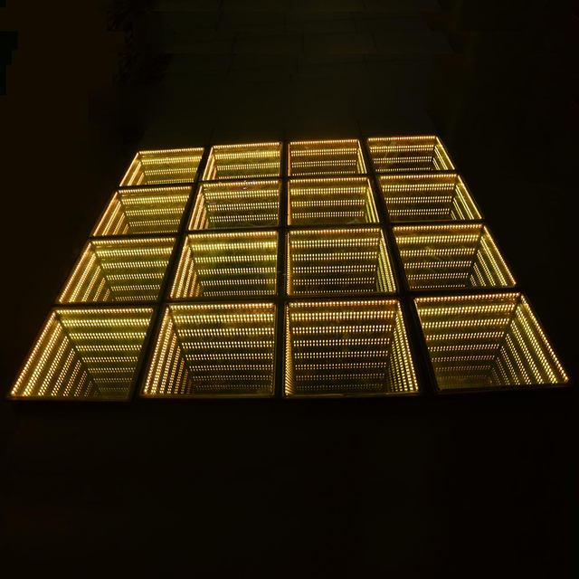 Disco Bar DJ 50cm RVB Tile Light Light Interactive LED Smart Dancing Floor pour l'éclairage de la scène