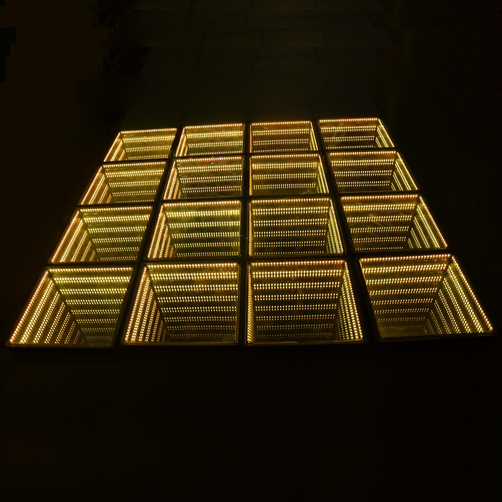 Disco Bar DJ 50cm RVB Tile Light Light Interactive LED Smart Dancing Floor pour l'éclairage de la scène