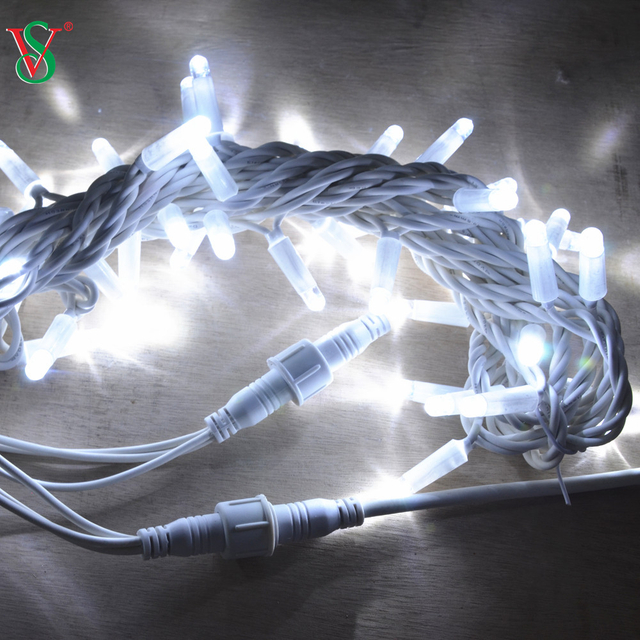 Lumière de fée de ficelle de LED imperméable pour la décoration extérieure de fête de Noël