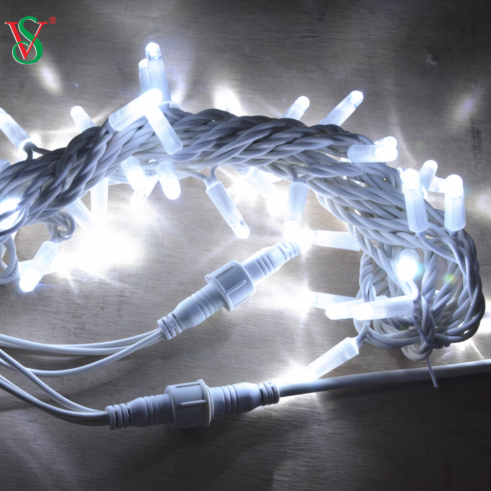 Lumière de fée de ficelle de LED imperméable pour la décoration extérieure de fête de Noël