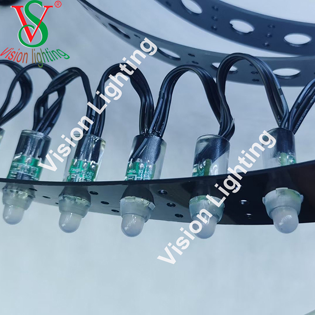 Donnez vie aux expositions de vacances avec décoration de Noël 3D programmable RVB WS2811