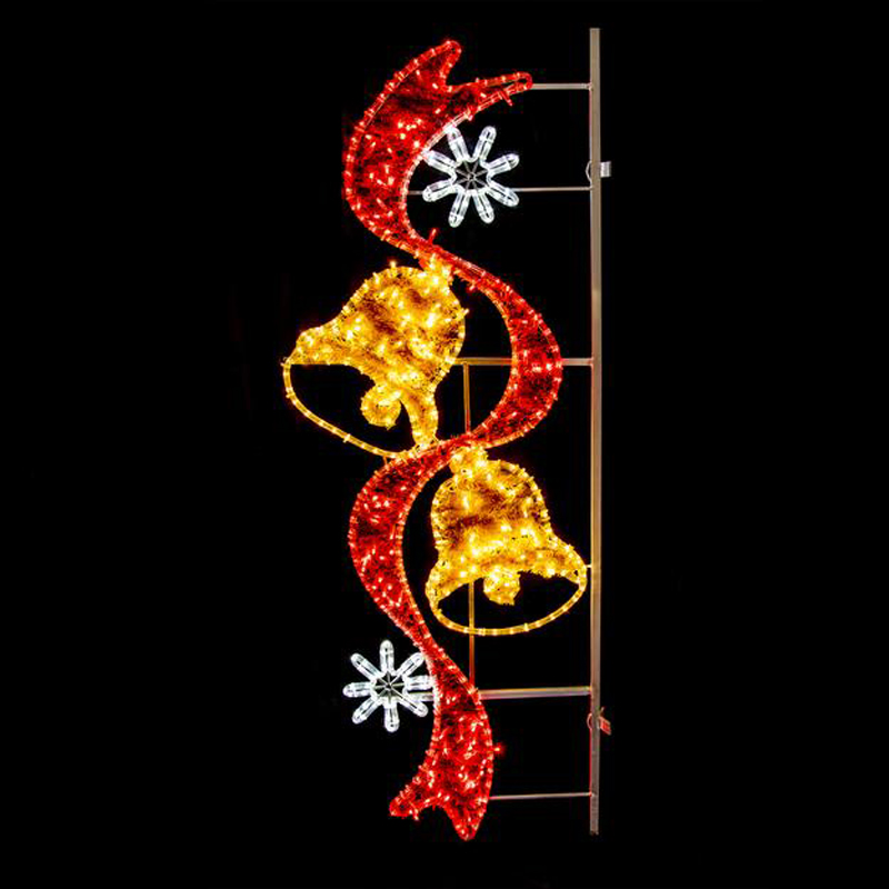 Lumière de cadre de poteau de rue