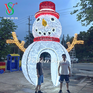LED MOTIF MOTIF SNOYS DE SNOGE EMPHERNIER LED - Décoration de Noël en plein air pour jardins, parcs et expositions commerciales