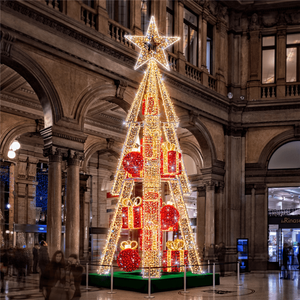 Lumière d'arbre de Noël 3D