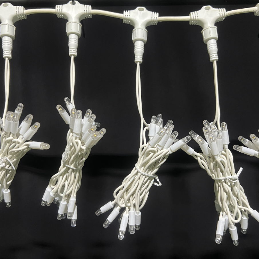 LED FAIRY CURTORNE LUMIÈRES - ÉCLAINEMENT DÉCORATIF INDOOR ET OUTDOOOR pour les événements et les vacances