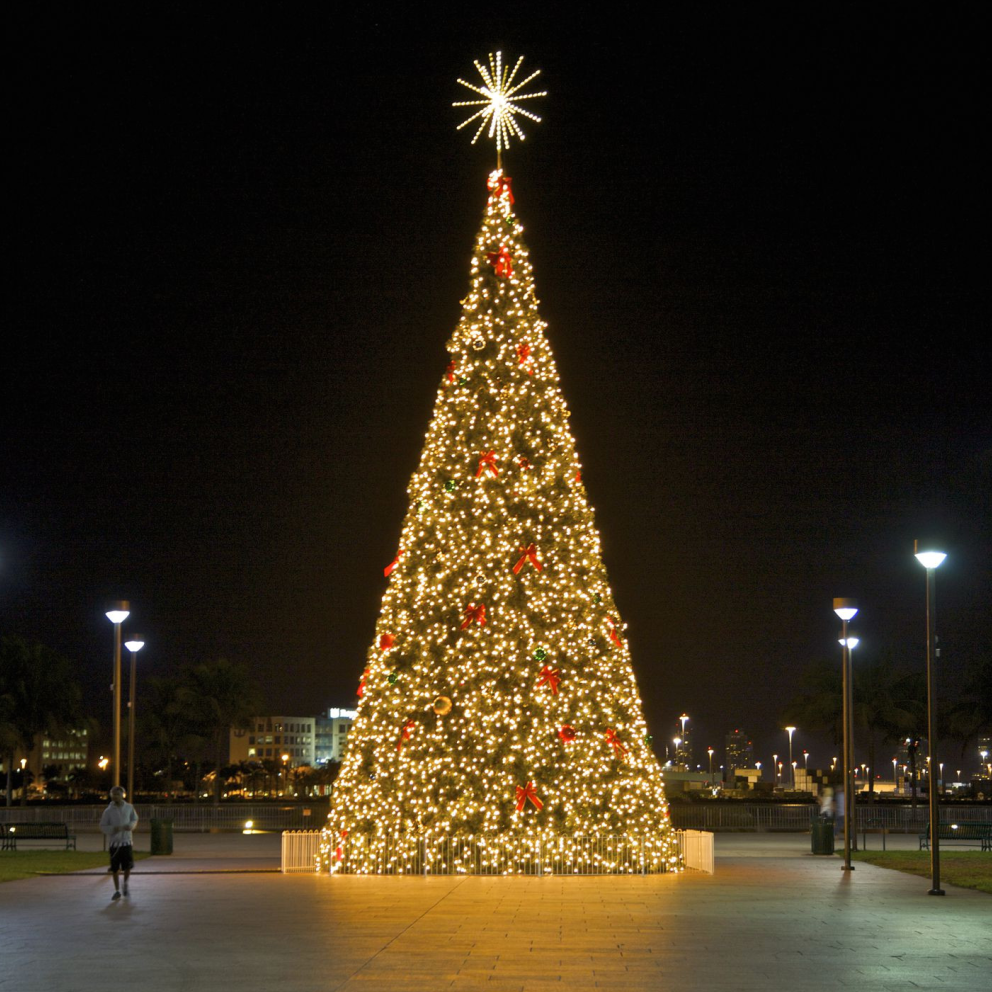 Lumière de Noël extérieure LED Éclairage décoratif imperméable pour les carrés de ville, les événements et les affichages commerciaux