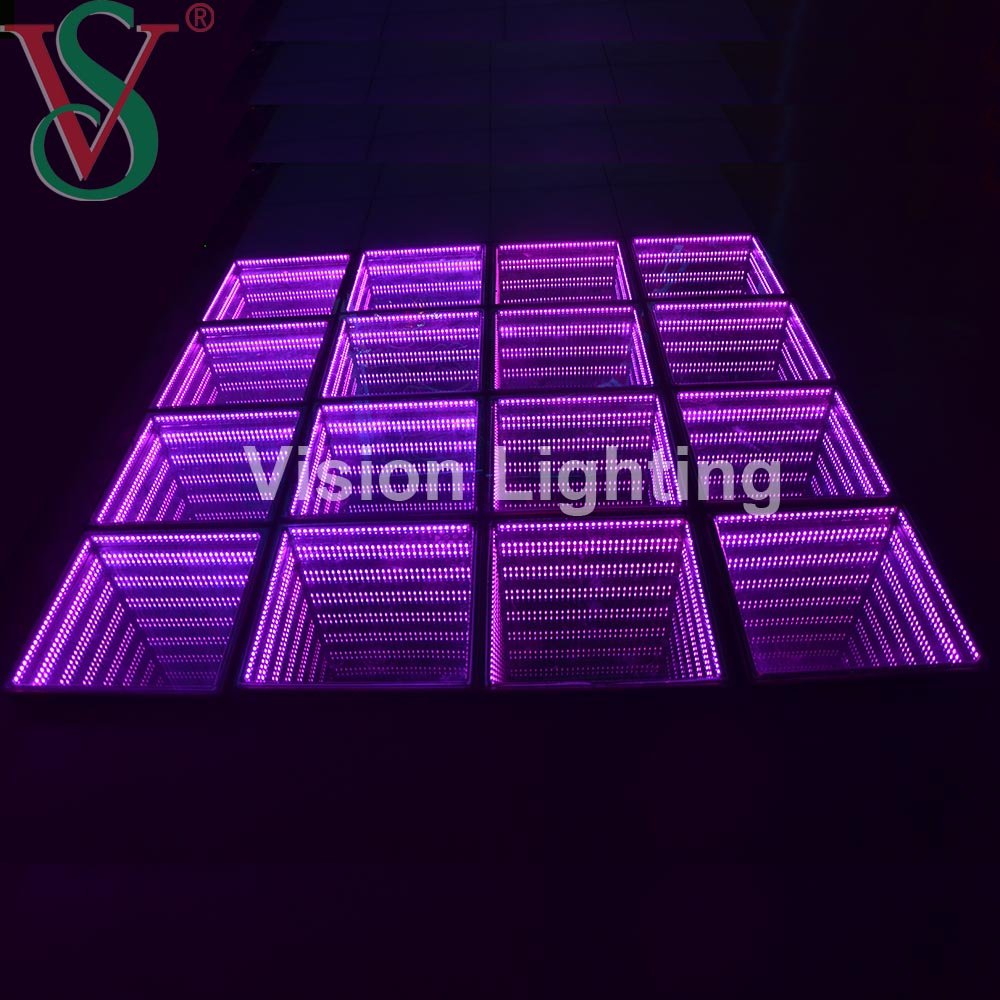 Disco Bar DJ 50cm RVB Tile Light Light Interactive LED Smart Dancing Floor pour l'éclairage de la scène