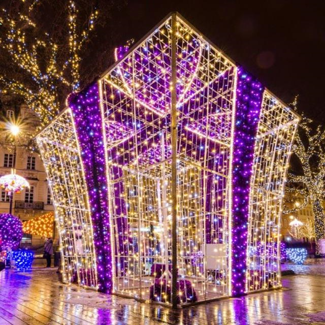 Boîte-cadeau 3D Lumière