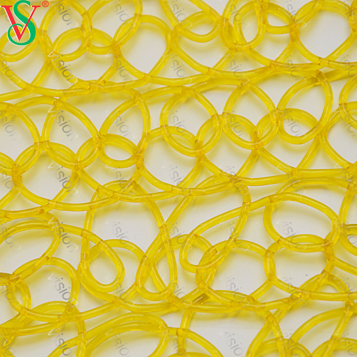 Utilisation en extérieur Résistance aux UV de haute qualité Ventes chaudes Matériel de décoration Filet en maille PVC pour la lumière de Noël