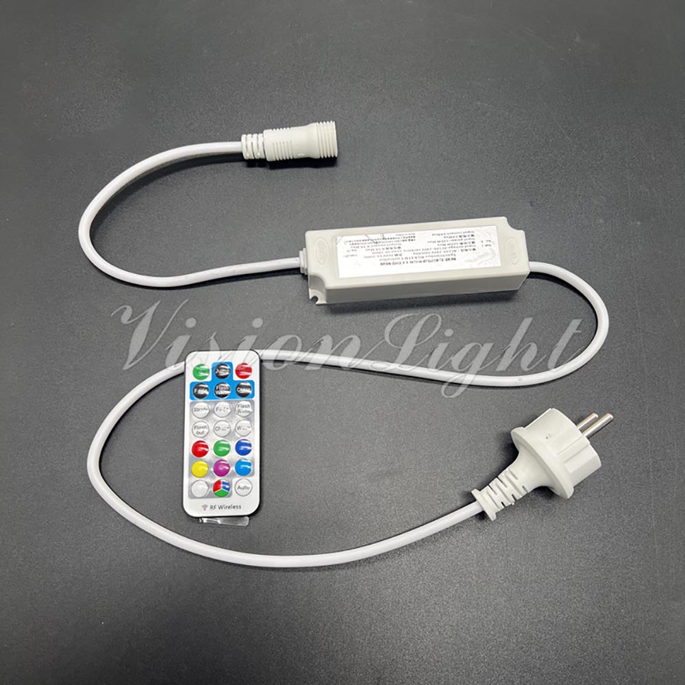 Télécommande LED tactile extérieure étanche de haute qualité led guirlande lumineuse RVB de Noël