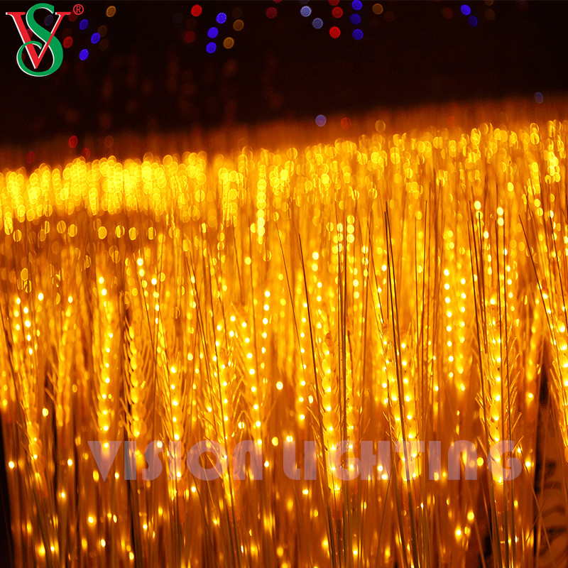 Plant de fleurs de blé à vie Lumière pour le paysage de jardin extérieur décoration Decoration