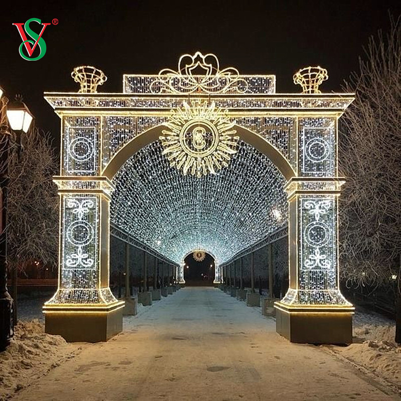 Lumières extérieures de motif de jour d'halloween décoration lumières de motif de sculpture de grande tour de château