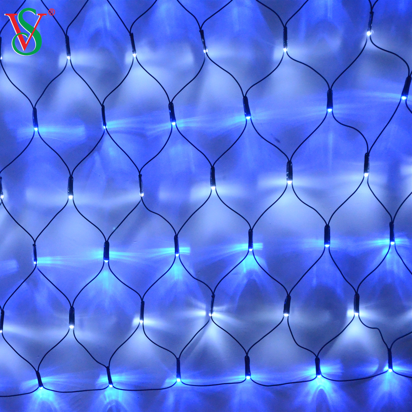 Lumière de filet de filet à LED connectable pour la décoration de vacances 