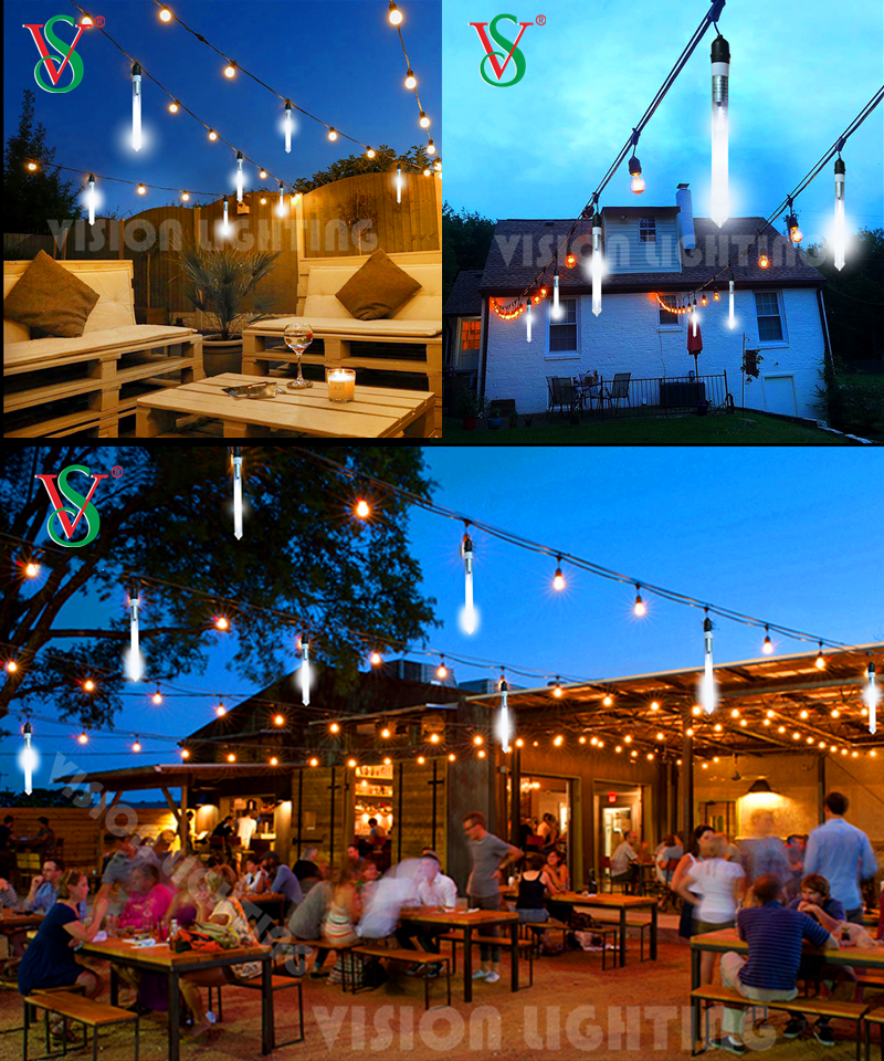 Projet de lumi&egrave;re Starfall E27 Dia 30mm