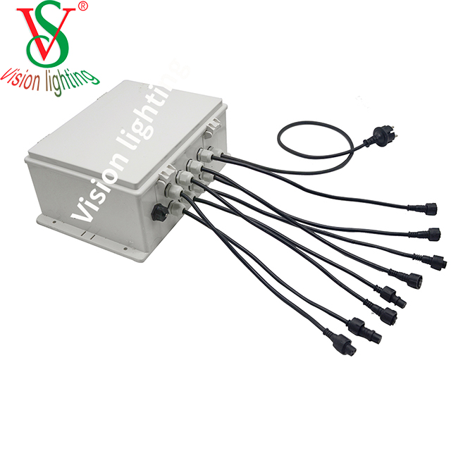 Box coffre-cadeaux de vacances à LED RVB personnalisé pour Noël