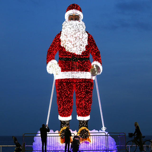 Père Noël et renne