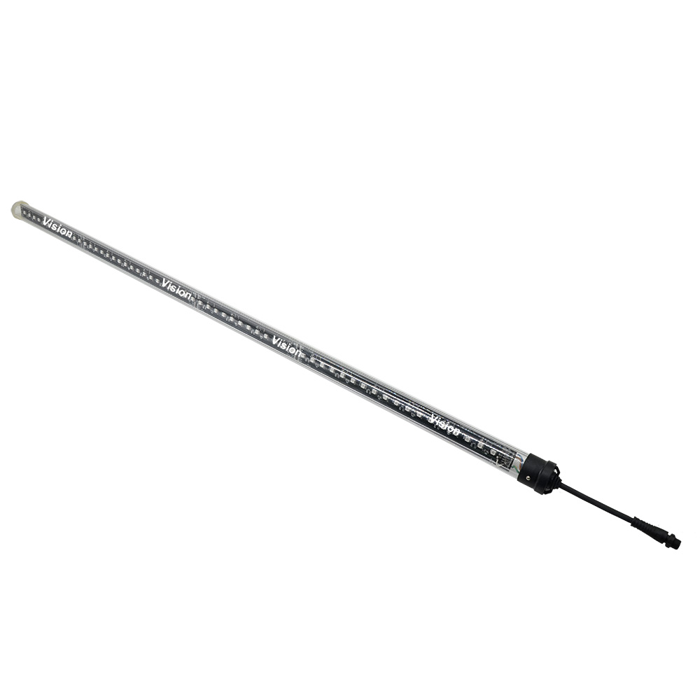 Chutes de neige de paysage extérieur de Noël adressable LED DMX512 lumière de météore de décoration RVB